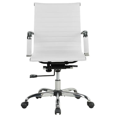 37.5 In Manager's  Conference Office Chair with Adjustable Height & Swivel, 250 Lb Nordic Lift Swivel Chair Comfortable Seat